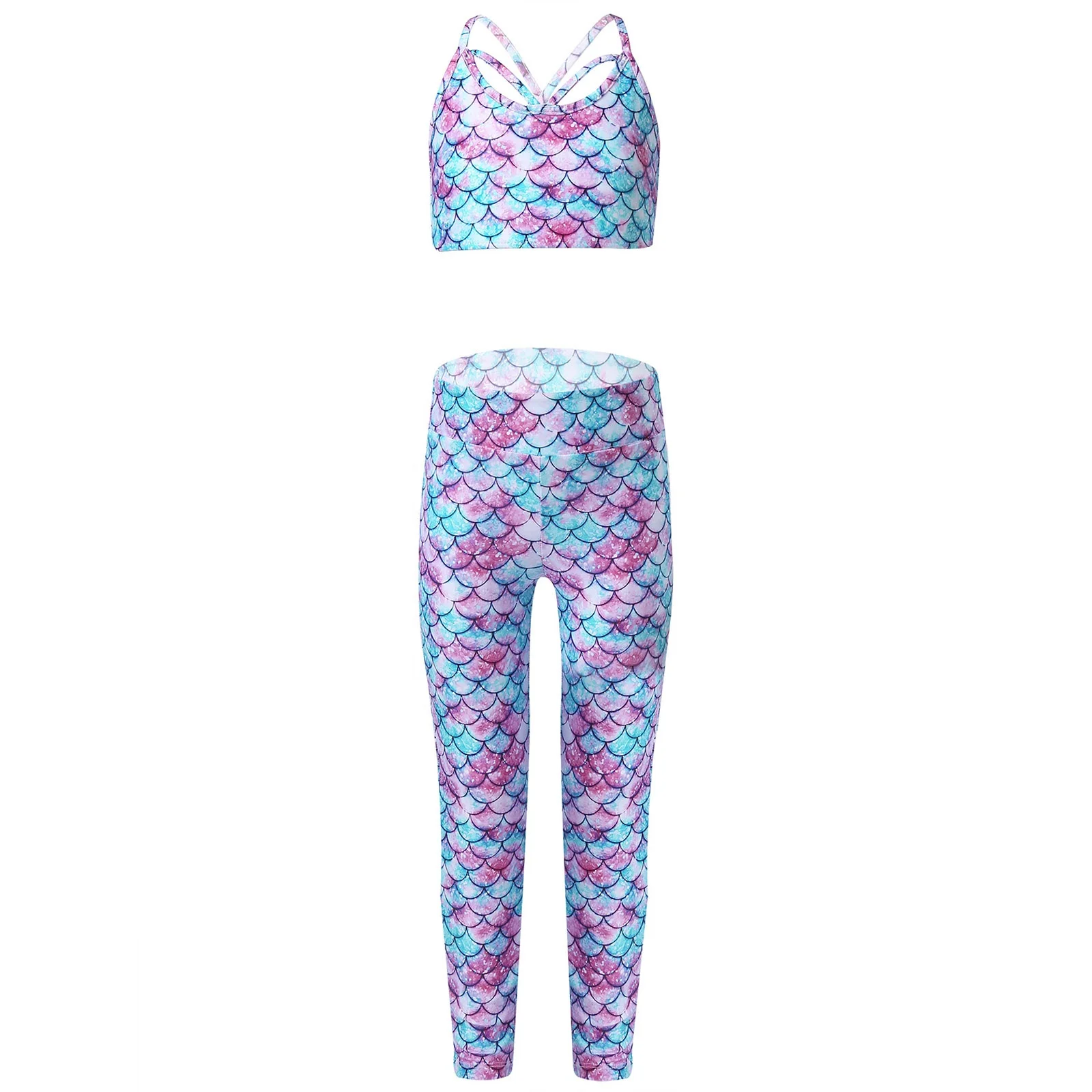 2Pcs Kids Girls Colorful Print Sport Suit Shoulder Straps Cross Front Sleeveless Running Gym Yoga Sports set
2Pcs Kids Girls Colorful Print Sport Suit Shoulder Straps Cross Front Sleeveless Running Gym Yoga Sports set