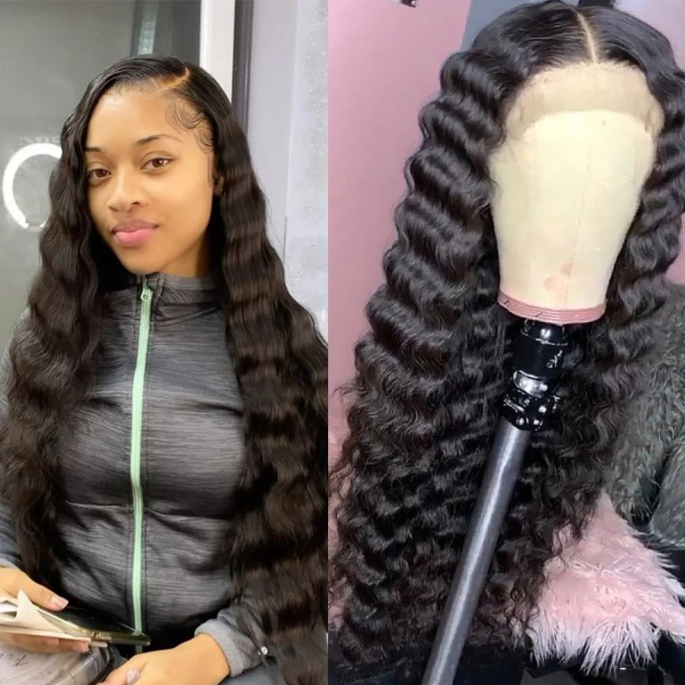 30 inch Brazilian Human Hair Wigs Loose Deep Wave Frontal Wig Curly Transparent Lace Front Closure Wig
30 inch Brazilian Human Hair Wigs Loose Deep Wave Frontal Wig Curly Transparent Lace Front Closure Wig