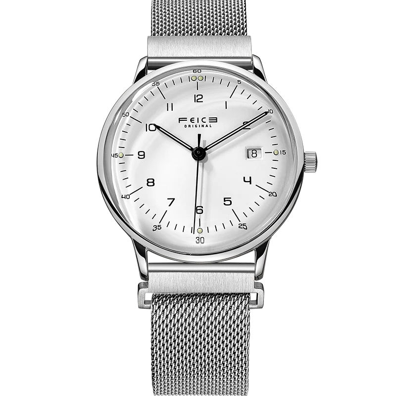 FEICE Mens Wrist Watches Brands Metal Leather Luxury Automatic Watch Men High Quality Wristwatches
FEICE Mens Wrist Watches Brands Metal Leather Luxury Automatic Watch Men High Quality Wristwatches