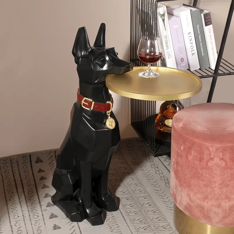 Nordic modern creative ground dog display animal light luxury living room tea table model house home soft decorative crafts
Nordic modern creative ground dog display animal light luxury living room tea table model house home soft decorative crafts