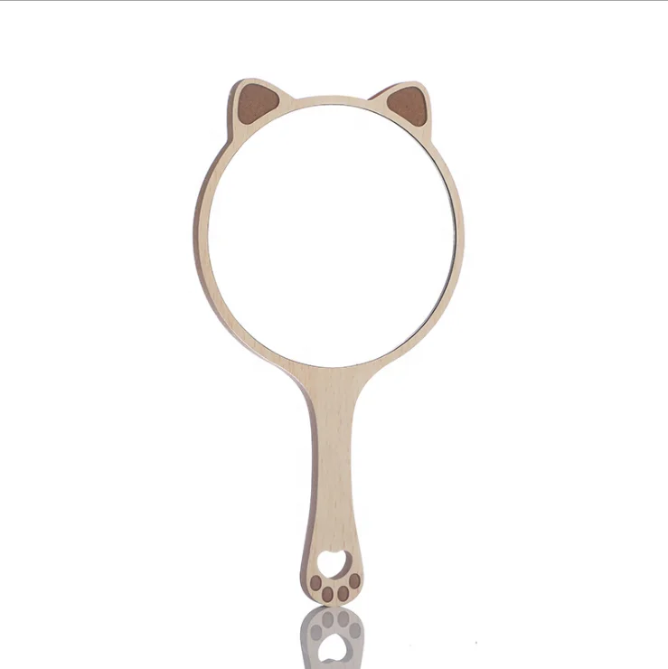 Makeup Animal Shape Mirror for Students Makeup Tools Handle Cute Hand Mirror Pocket Mirror Cloth Bag High Quality Portable Wood
Makeup Animal Shape Mirror for Students Makeup Tools Handle Cute Hand Mirror Pocket Mirror Cloth Bag High Quality Portable Wood