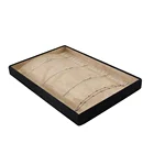 Fancy Design Suede MDF Jewelry Service Tray For Bracelet