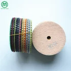 Factory Direct Sale 4" 100mm Diamond Flexible Wet Polishing Pads