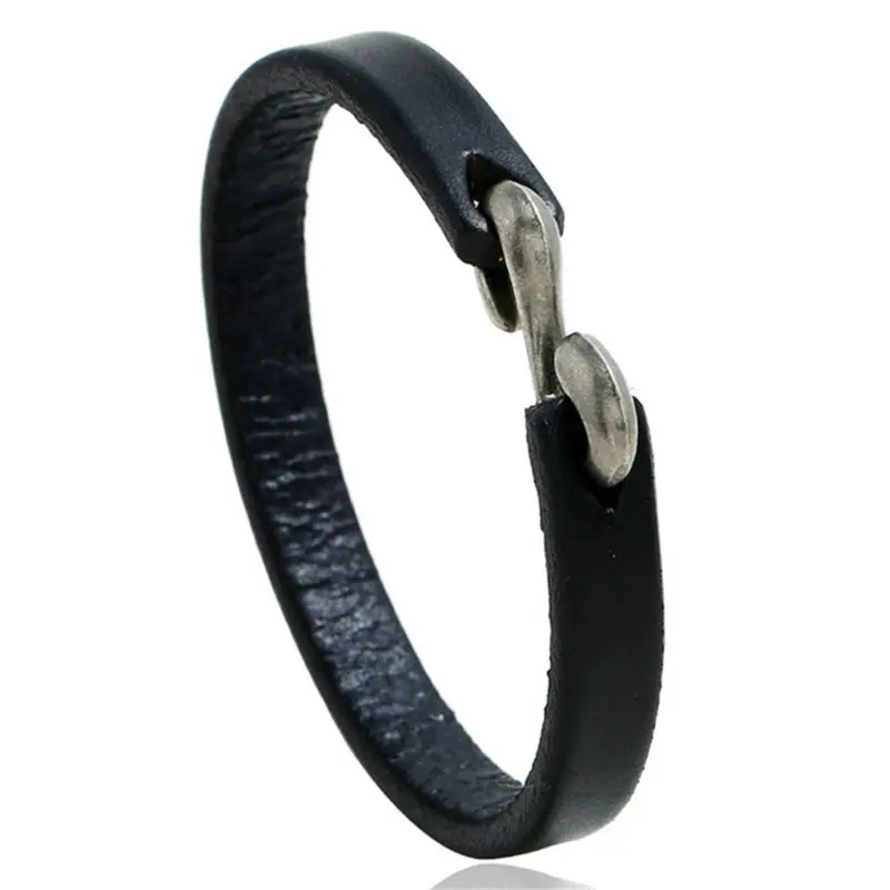 America and European Hot Sale Single Layered Cowhide Retro Style Punk Bracelet for Men, Multiple
America and European Hot Sale Single Layered Cowhide Retro Style Punk Bracelet for Men, Multiple