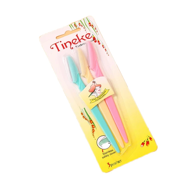 Dropshipping 3pcs Tineke Eyebrows Kit Eyebrow Razor Stainless Steel Eyebrow Trimmer, Colorful
Dropshipping 3pcs Tineke Eyebrows Kit Eyebrow Razor Stainless Steel Eyebrow Trimmer, Colorful