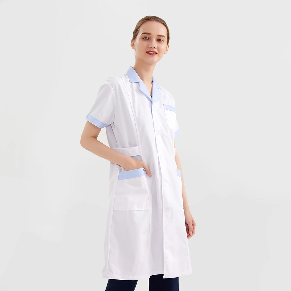 JIGOO Factory Outlet Summer Short sleeve nurse uniform Ladies uniform Moisture Wicking seragam perawat medisch uniform
JIGOO Factory Outlet Summer Short sleeve nurse uniform Ladies uniform Moisture Wicking seragam perawat medisch uniform
