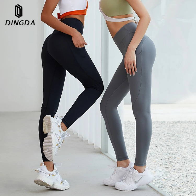 Wholesale Plus Size Clothing Gym Woman Fitness Leggings Warm Capris Leggings With Pocket, As picture 
Wholesale Plus Size Clothing Gym Woman Fitness Leggings Warm Capris Leggings With Pocket, As picture