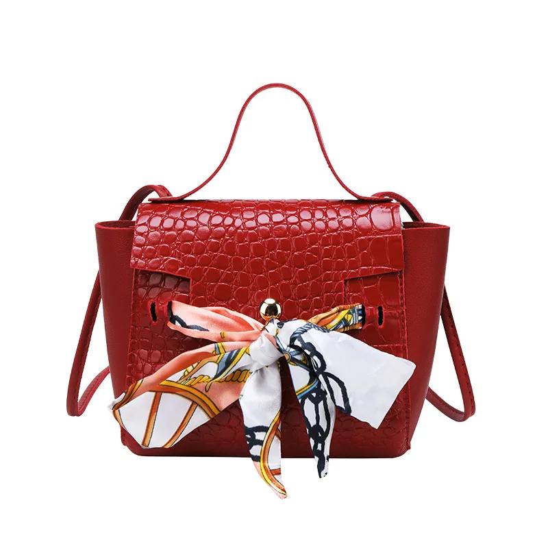 Red Color Women Purses Handbags Pu Leather Bag with Scarves Scarf flower bow Alligator Bags Crossbody Bags handbag
Red Color Women Purses Handbags Pu Leather Bag with Scarves Scarf flower bow Alligator Bags Crossbody Bags handbag