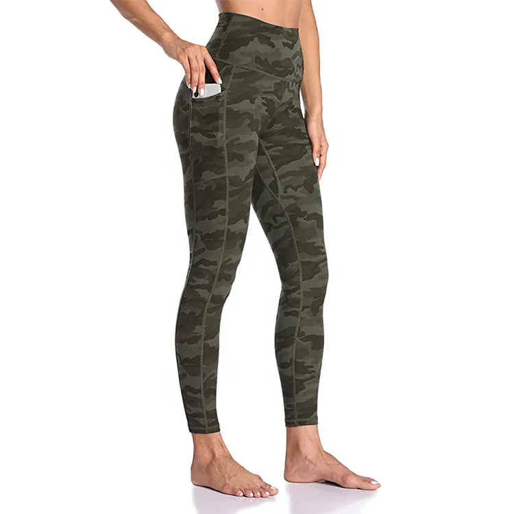 Women's High Waisted 7/8 Length Leggings with Pockets colorful hot selling new style control soft yoga pants, Customized
Women's High Waisted 7/8 Length Leggings with Pockets colorful hot selling new style control soft yoga pants, Customized