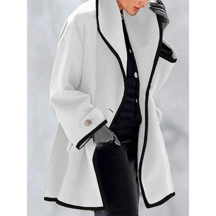 Wholesale Female Fashion Loose Women's Trench Coat Plus Size Jackets Wool Windbreaker Jackets, 13colors
Wholesale Female Fashion Loose Women's Trench Coat Plus Size Jackets Wool Windbreaker Jackets, 13colors