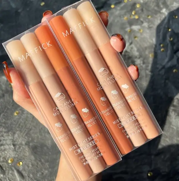 MAFFICK lipstick set liquid 2021 trend products 3 in 1 not fade long lasting waterproof with cute packaging liquid lipstick set
MAFFICK lipstick set liquid 2021 trend products 3 in 1 not fade long lasting waterproof with cute packaging liquid lipstick set