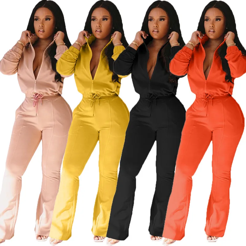 B53663A Women fashion sports wear pure color casual two pieces pants set, Black/pink/yellow/orange
B53663A Women fashion sports wear pure color casual two pieces pants set, Black/pink/yellow/orange