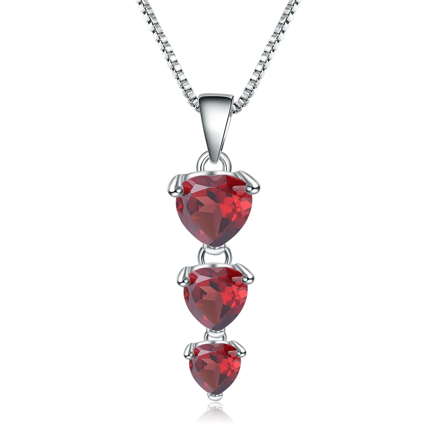 Abiding Custom Natural Gemstone Red Garnet 925 Sterling Silver Pendant Necklace Fashion Jewelry
Abiding Custom Natural Gemstone Red Garnet 925 Sterling Silver Pendant Necklace Fashion Jewelry