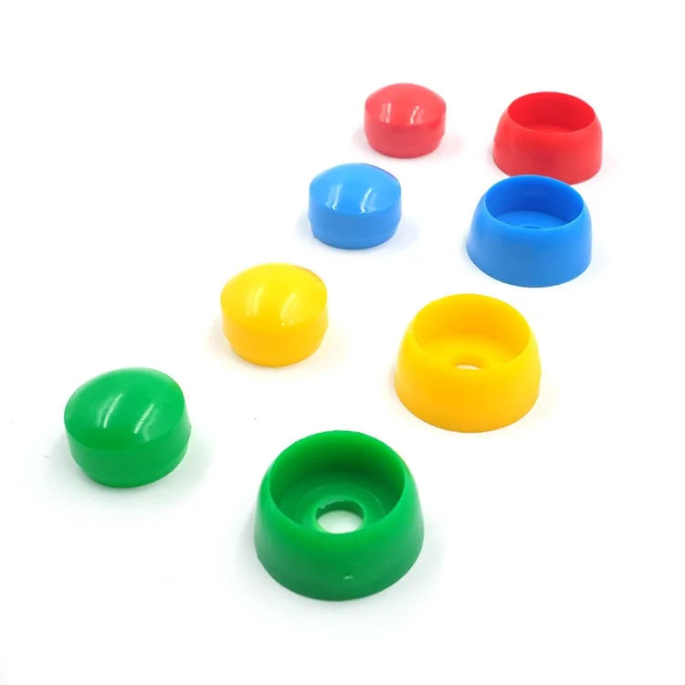 Commercial Playground Accessories Plastic Bolt Cover With Multi Colors
