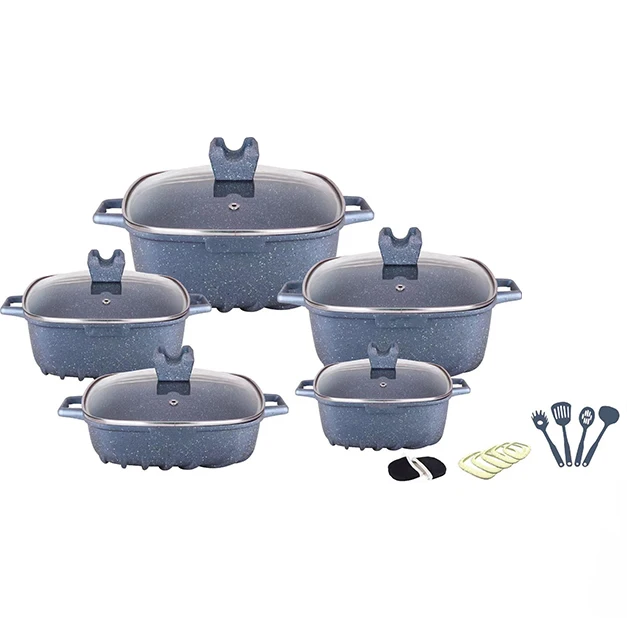 german granite coated 10pcs periuk dessini 12pcs ceramic aluminum nonstick cookware sets, Customized color
german granite coated 10pcs periuk dessini 12pcs ceramic aluminum nonstick cookware sets, Customized color