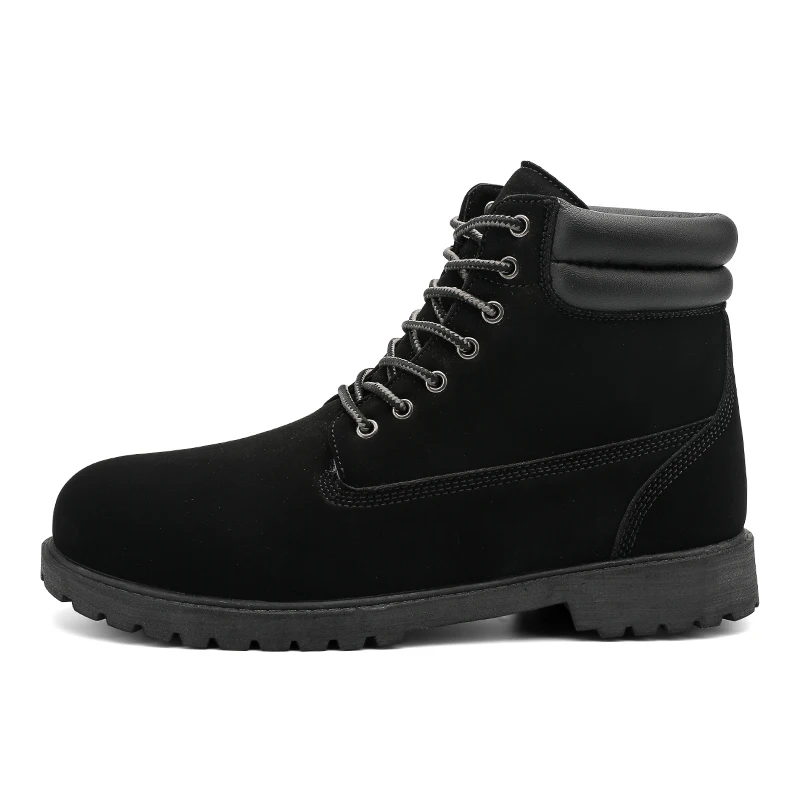 Manufacturer waterproof construction safety boots, industrial high-top steel toe leather women and men work safety shoes, 2 colors
Manufacturer waterproof construction safety boots, industrial high-top steel toe leather women and men work safety shoes, 2 colors
