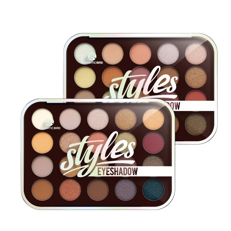 Romantic Bird Practical Private Label High Quality Eye Shadow 20 Color shining Eye Shadow Palette Makeup Set
Romantic Bird Practical Private Label High Quality Eye Shadow 20 Color shining Eye Shadow Palette Makeup Set