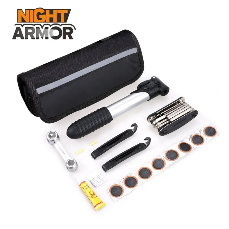 Bicycle repair tools mountain bike combination tools tire repair pump repair wrench set
Bicycle repair tools mountain bike combination tools tire repair pump repair wrench set