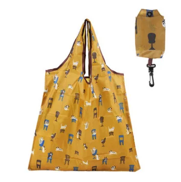 Designer Custom Folding Polyester Reusable Grocery Bags Tote Market Shopping Bag, Picture shown
Designer Custom Folding Polyester Reusable Grocery Bags Tote Market Shopping Bag, Picture shown