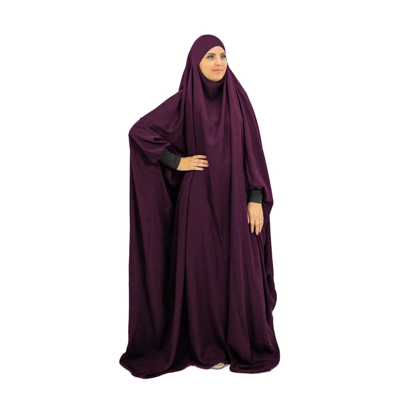 Wholesale Muslim Woman Jilbab Khimar Long Hijab Islamic Clothing Solid Color Prayer Khimar
Wholesale Muslim Woman Jilbab Khimar Long Hijab Islamic Clothing Solid Color Prayer Khimar