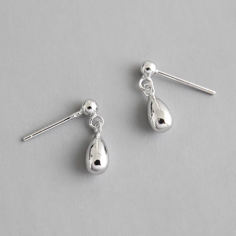 2020 Korean Style Plated S925 Pendant Earrings High Polished Sterling Silver Water Drop Earrings For Women
2020 Korean Style Plated S925 Pendant Earrings High Polished Sterling Silver Water Drop Earrings For Women