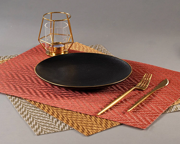 Factory direct waterproof and wear-resistant pvc table mat
Factory direct waterproof and wear-resistant pvc table mat