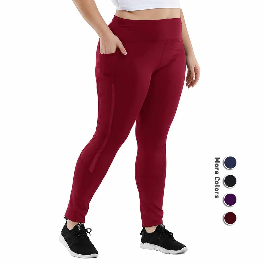 Womens High Waisted Custom Logo Leggings With Pockets Plus Size Yoga Pants, Customized colors
Womens High Waisted Custom Logo Leggings With Pockets Plus Size Yoga Pants, Customized colors