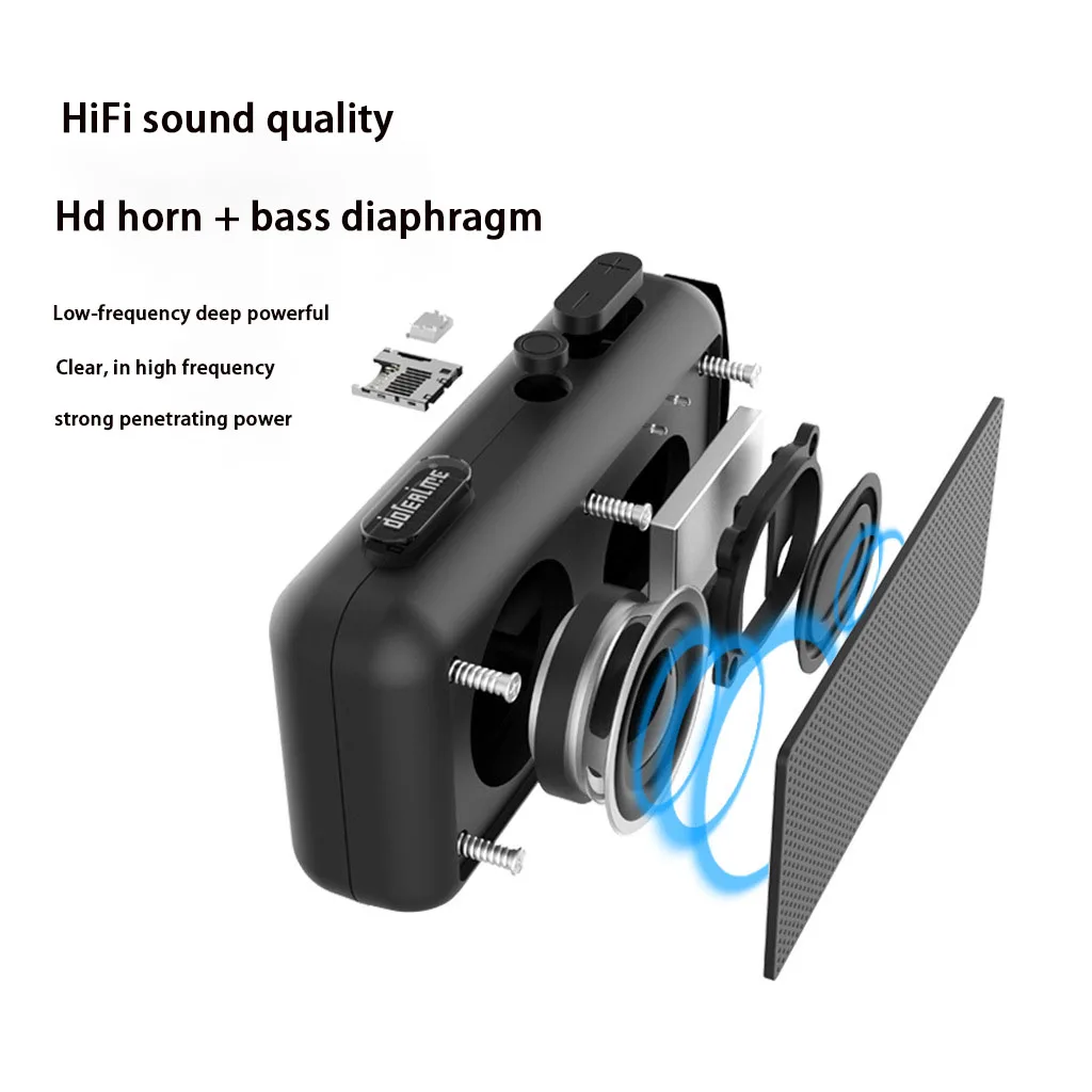 Two-Way Electronic Components BT Portable Blue Tooth Speaker Wireless Speakers With Best Quality
Two-Way Electronic Components BT Portable Blue Tooth Speaker Wireless Speakers With Best Quality