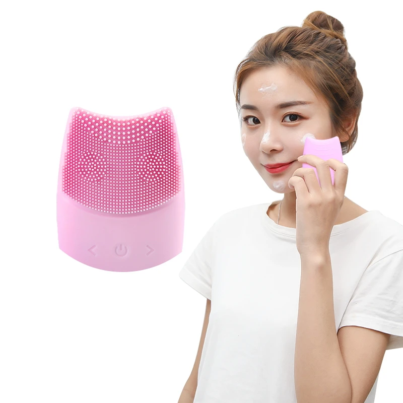 Beauty personal care rechargeable rechargeable silicone sonic facial brush face cleaner machine face brush
Beauty personal care rechargeable rechargeable silicone sonic facial brush face cleaner machine face brush