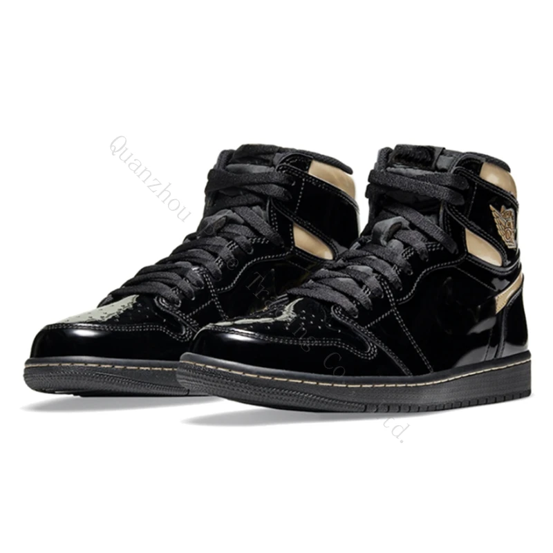 1 High Paten Black Metallic Gold Men women sneakers fashion casual sports shoes basketball shoes
1 High Paten Black Metallic Gold Men women sneakers fashion casual sports shoes basketball shoes