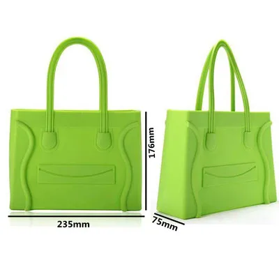2021 wholesale Fashion Candy Color Silicone Bag Waterproof Large Silicone Handbag PVC Bag Popular Silicone Handbag Beach Bag, Various colors&customized
2021 wholesale Fashion Candy Color Silicone Bag Waterproof Large Silicone Handbag PVC Bag Popular Silicone Handbag Beach Bag, Various colors&customized