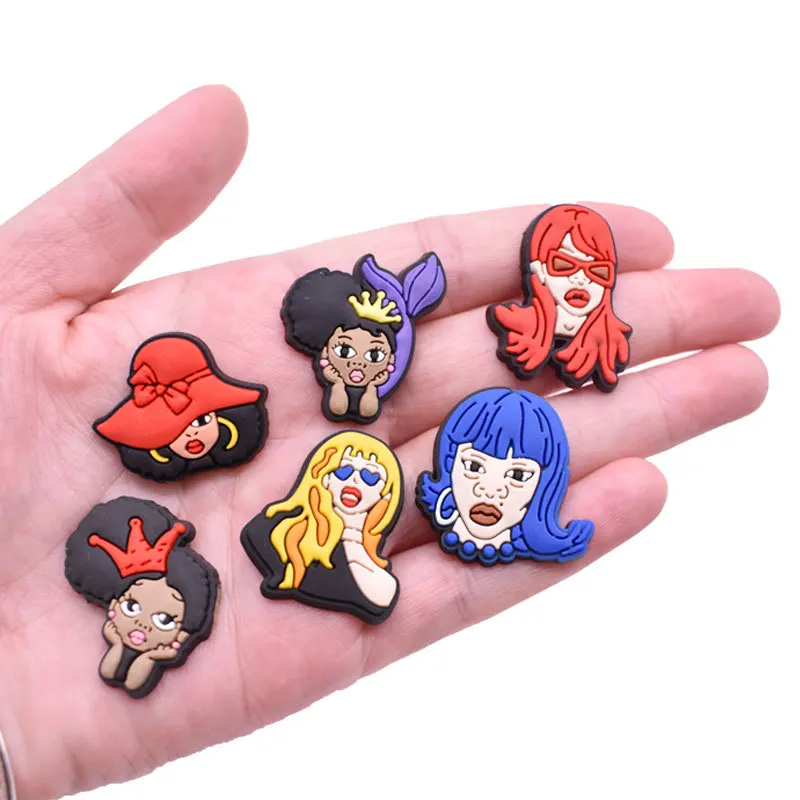 2021 wholesale soft Cowboy Girl pvc rubber shoe lace charms for clog shoes decoration custom croc charms, As picture
2021 wholesale soft Cowboy Girl pvc rubber shoe lace charms for clog shoes decoration custom croc charms, As picture