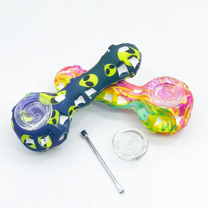 Smoke Pipe Silicone Custom Logo Tobacco Pipe Smoking Weed stock glass horn silicone smoking pipe portable, Colorful
Smoke Pipe Silicone Custom Logo Tobacco Pipe Smoking Weed stock glass horn silicone smoking pipe portable, Colorful