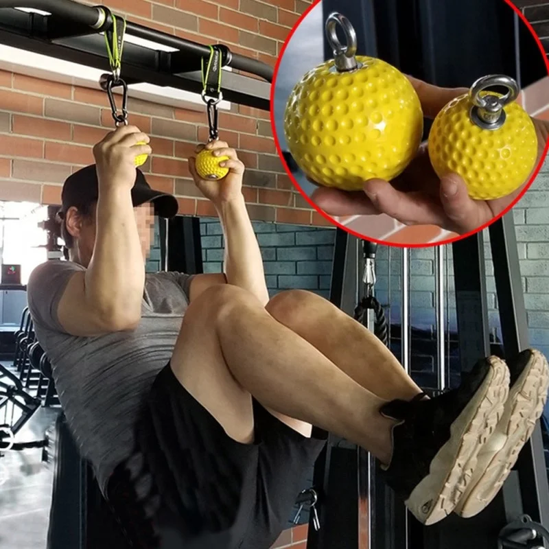 7.2/9.7cm Training Arm and Back Muscles Pull up Strengthen Ball Wrist Climbing Finger Training Hand Grip Strength ball, Yellow
7.2/9.7cm Training Arm and Back Muscles Pull up Strengthen Ball Wrist Climbing Finger Training Hand Grip Strength ball, Yellow