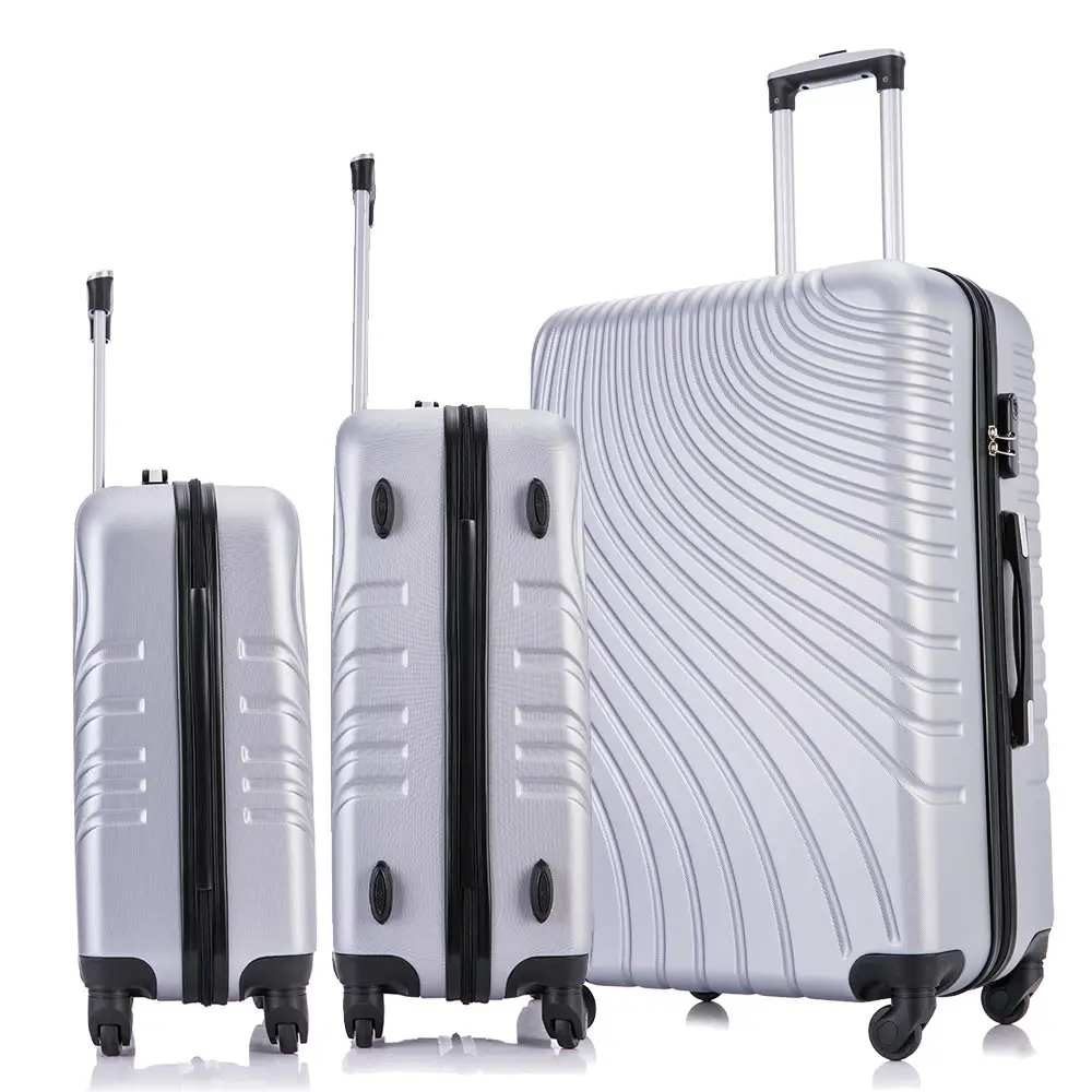 Stock in USA smooth zipper scientific design and high capacity 3 pcs luggage set, Optional
Stock in USA smooth zipper scientific design and high capacity 3 pcs luggage set, Optional