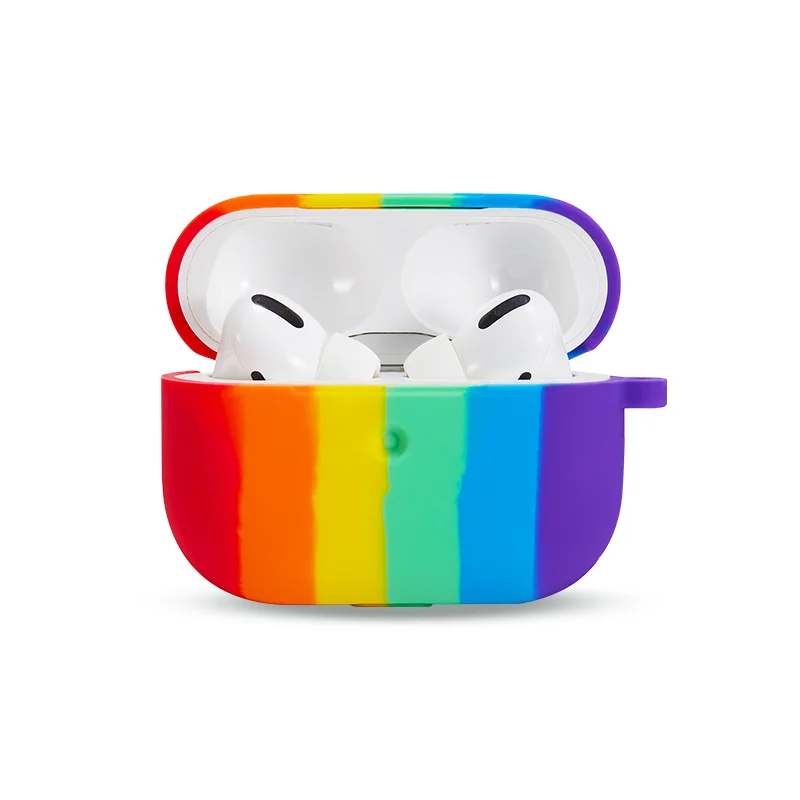 HOCAYU Drop Proof proof Rainbow Soft Silicone Case Protector with Keychain For Airpods Pro 1 2 Custodia
HOCAYU Drop Proof proof Rainbow Soft Silicone Case Protector with Keychain For Airpods Pro 1 2 Custodia