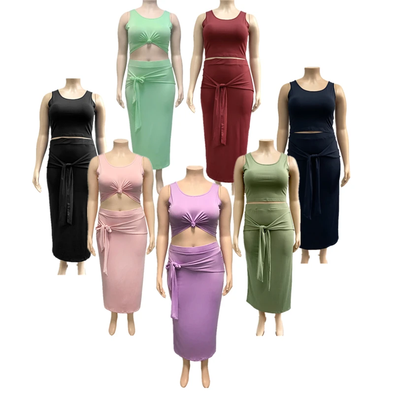 Hot Sale Women Plus Size Clothes Summer Outfits Office Work Wear Casual High Waist Women 2021 Two Piece Set, 7colors
Hot Sale Women Plus Size Clothes Summer Outfits Office Work Wear Casual High Waist Women 2021 Two Piece Set, 7colors