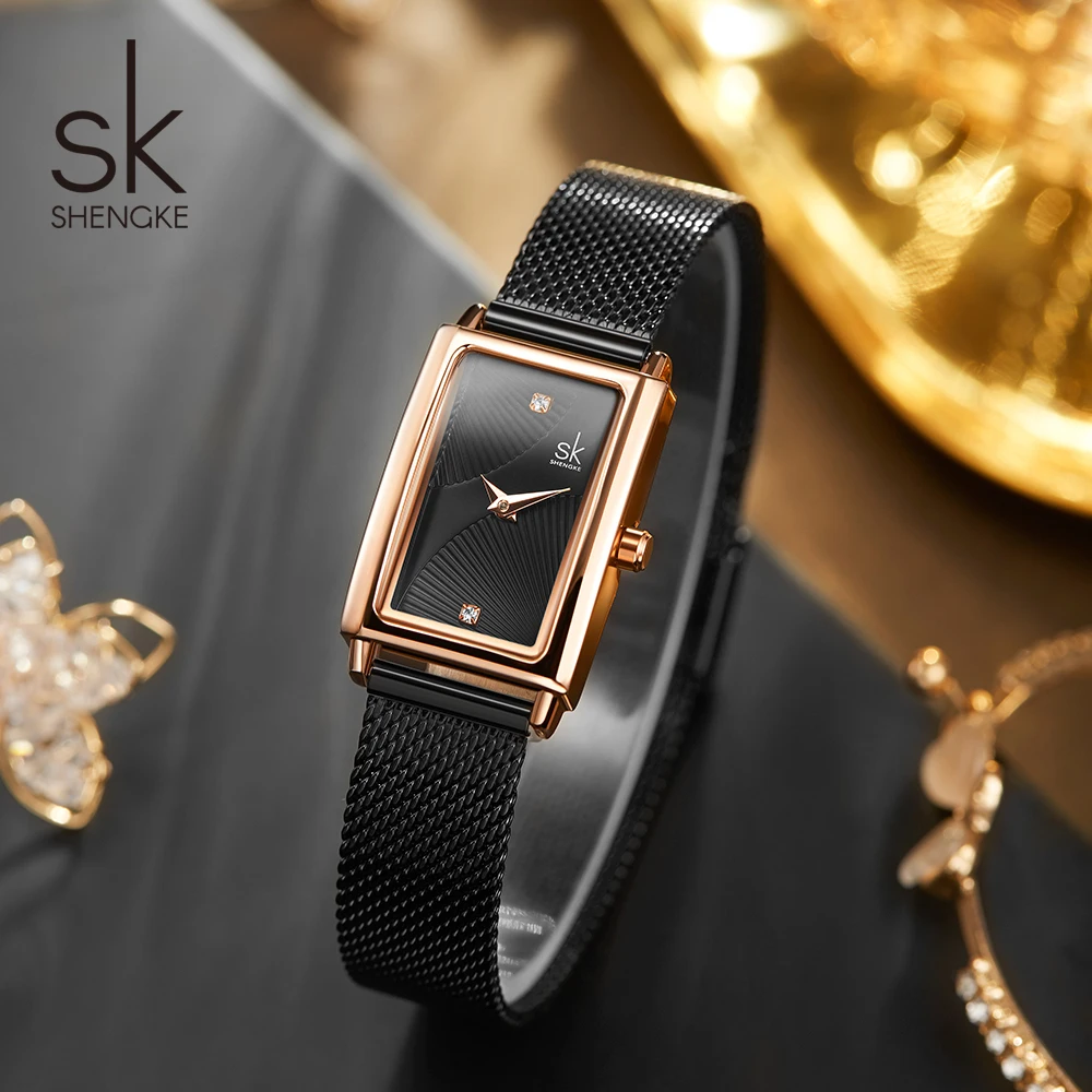 Luxury Casual Female Mesh Belt Rectangle Shape Quartz Watch K0119L Women Lady Simple Square Watch
Luxury Casual Female Mesh Belt Rectangle Shape Quartz Watch K0119L Women Lady Simple Square Watch
