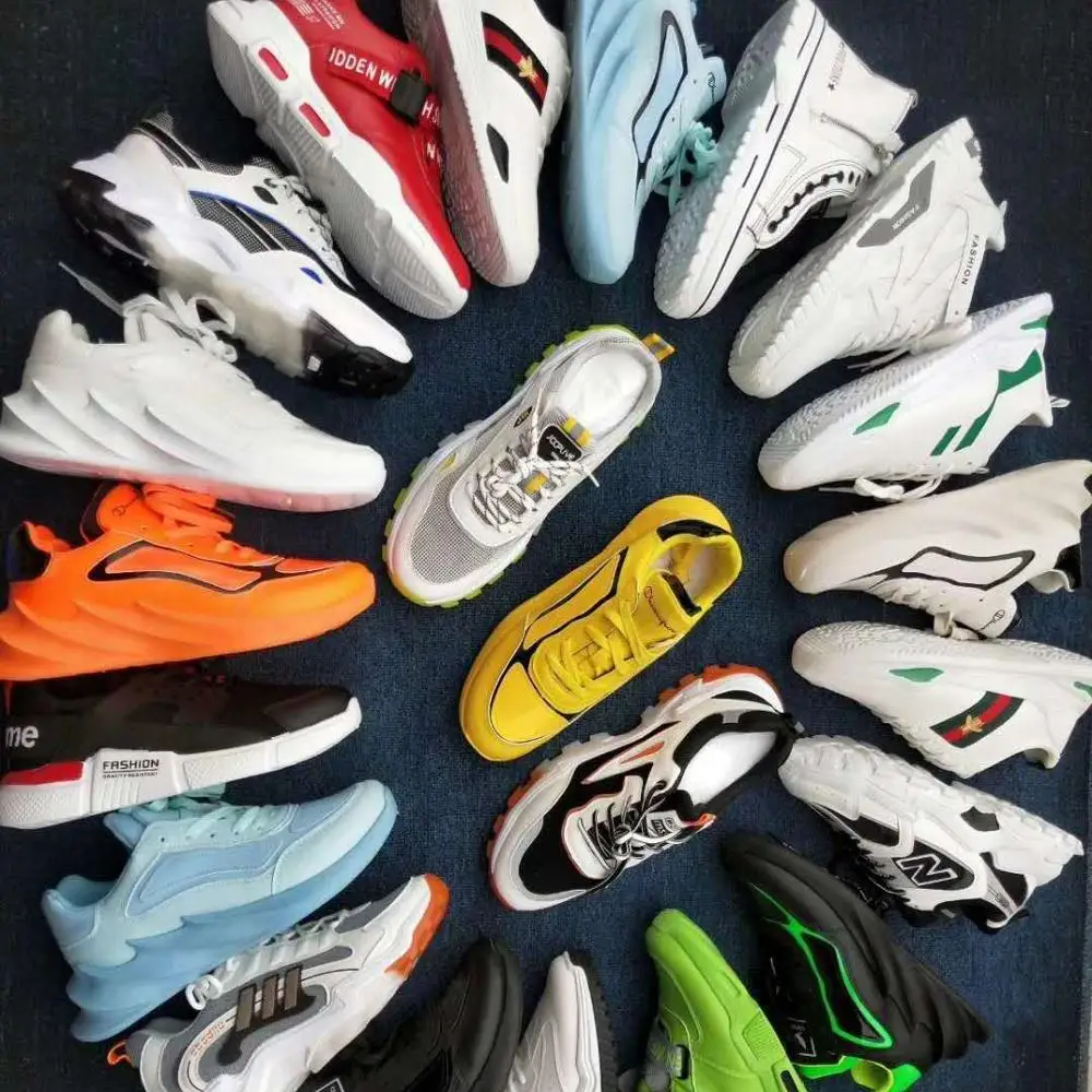 Latest trend men's sports shoes with various colors factory direct sales comfortable men's shoes in stock, Mix color
Latest trend men's sports shoes with various colors factory direct sales comfortable men's shoes in stock, Mix color