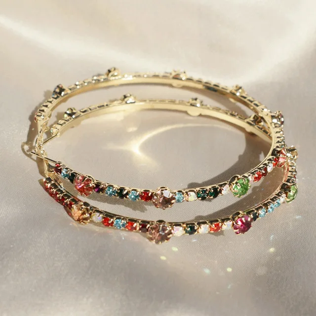 Color Diamond Series Fashion Earrings New Alloy Diamond Rhinestone Earrings European And American Exaggerated Earrings
Color Diamond Series Fashion Earrings New Alloy Diamond Rhinestone Earrings European And American Exaggerated Earrings