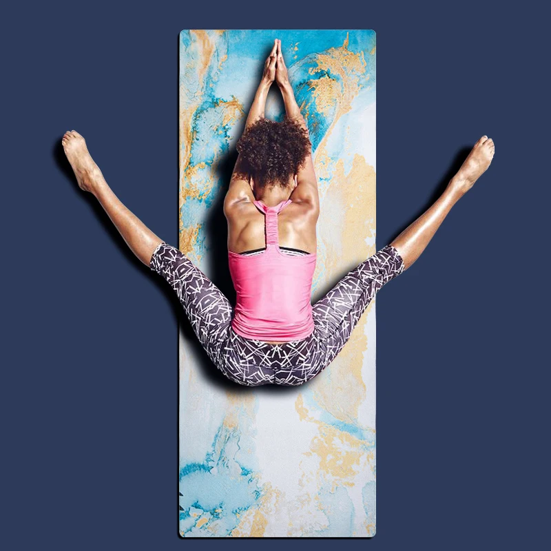 Hot Large Printed Non Slip Suede Rubber Mats Exercise Fitness Mat for All Types of Yoga Pilates & Floor Workouts, 7 colors
Hot Large Printed Non Slip Suede Rubber Mats Exercise Fitness Mat for All Types of Yoga Pilates & Floor Workouts, 7 colors