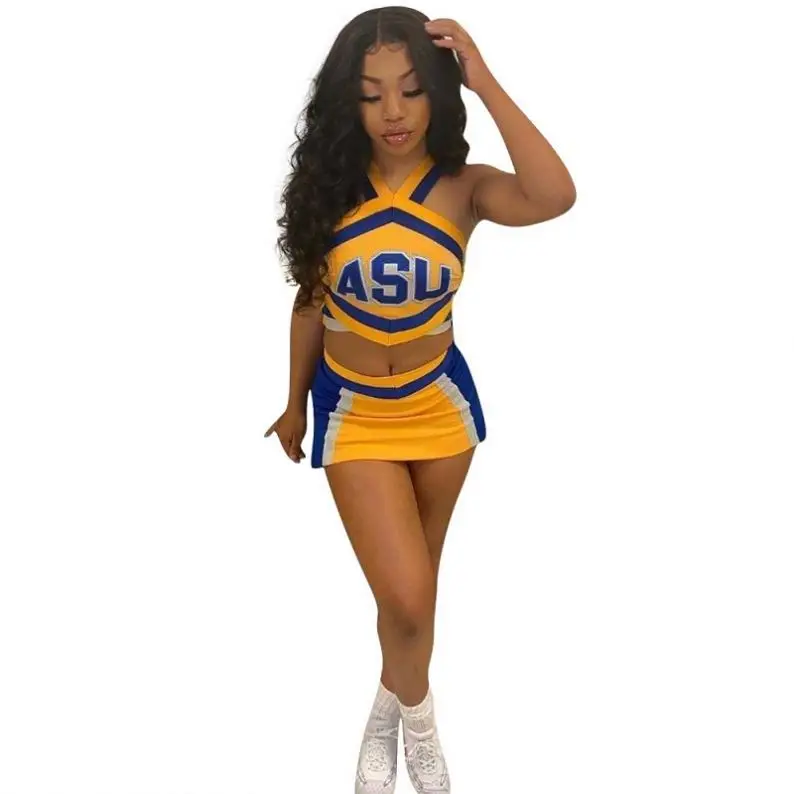 Wholesale Hot Sale Classical Woman 2 Piece Sets Basketball Jersey Short Dress Woman letter mini Skirt nba2k Jersey set, Picture
Wholesale Hot Sale Classical Woman 2 Piece Sets Basketball Jersey Short Dress Woman letter mini Skirt nba2k Jersey set, Picture