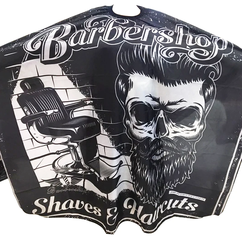 Masterlee Professional high quality waterproof Barber capes Barber apron for salon, Black and white
Masterlee Professional high quality waterproof Barber capes Barber apron for salon, Black and white