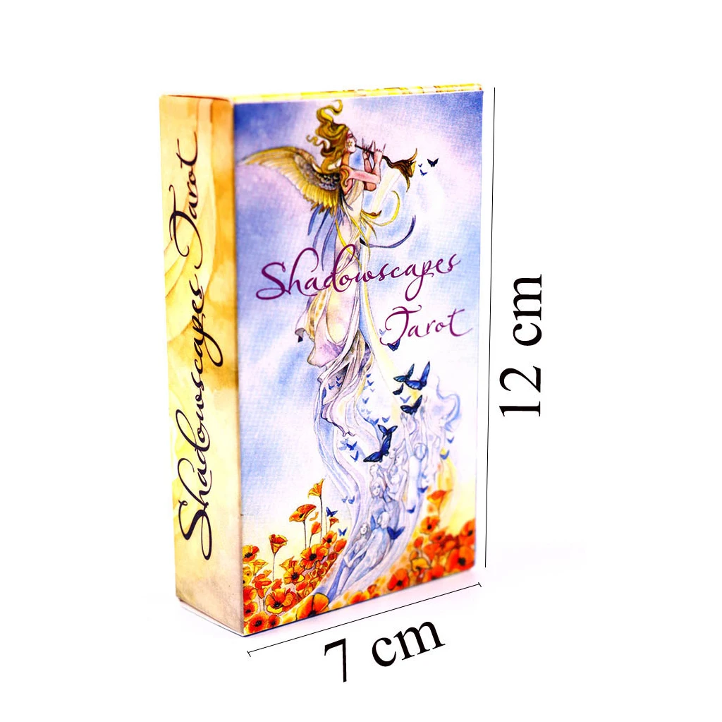 Original Tarot Cards Shadowscapes Tarot Cards Oracle Game Card Full English Portable Family Friend Party Board Game
Original Tarot Cards Shadowscapes Tarot Cards Oracle Game Card Full English Portable Family Friend Party Board Game