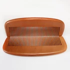 Manufacturer Medium Size Engraved Barber Wooden Comb