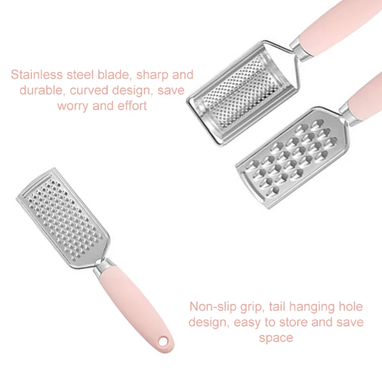 Best Selling Kitchen Accessories Kitchen Gadgets Stainless Steel Grater Multi-function Potato Cutter Ginger Shredder 3pcs Set