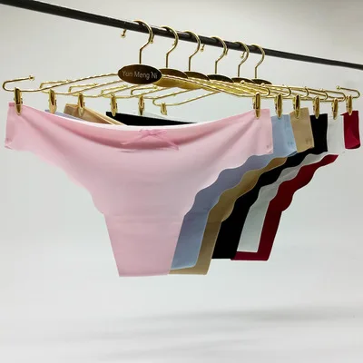 Golden Supplier Women Underwear Invisible Seamless G-string T Panties Female Thongs Intimates For Hot Sale
Golden Supplier Women Underwear Invisible Seamless G-string T Panties Female Thongs Intimates For Hot Sale
