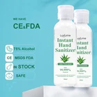Transparent Gel Hand Sanitizer CE FDA in Stock Aloe Vera Waterless Instant Hand Sanitizer 75% Alcohol Hand Sanitizer Gel