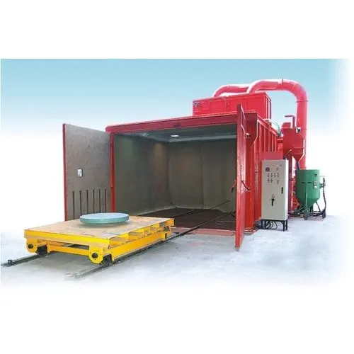 Air Sand Shot Blasting Room Sand Blasting Chamber Abrasive