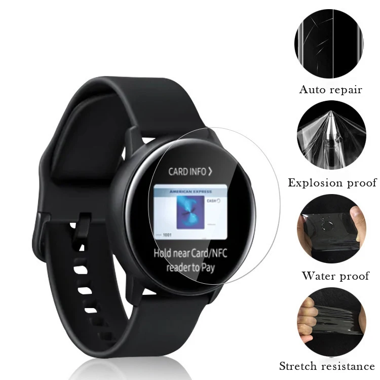 Smart Watches Protective film Screen Protector For Samsung Galaxy Watch4 Classic 42mm 46mm smart Watch film, Many colors are available
Smart Watches Protective film Screen Protector For Samsung Galaxy Watch4 Classic 42mm 46mm smart Watch film, Many colors are available